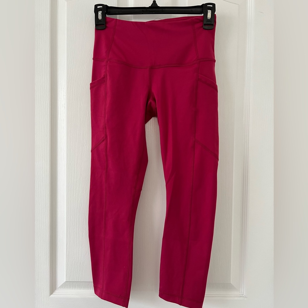 Yogalicious Lux Magenta Yoga Pants
